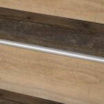 Nariz de Escalón para Piso Vinílico Aluminio Anodizado Oro Tira 2 m - Image 2