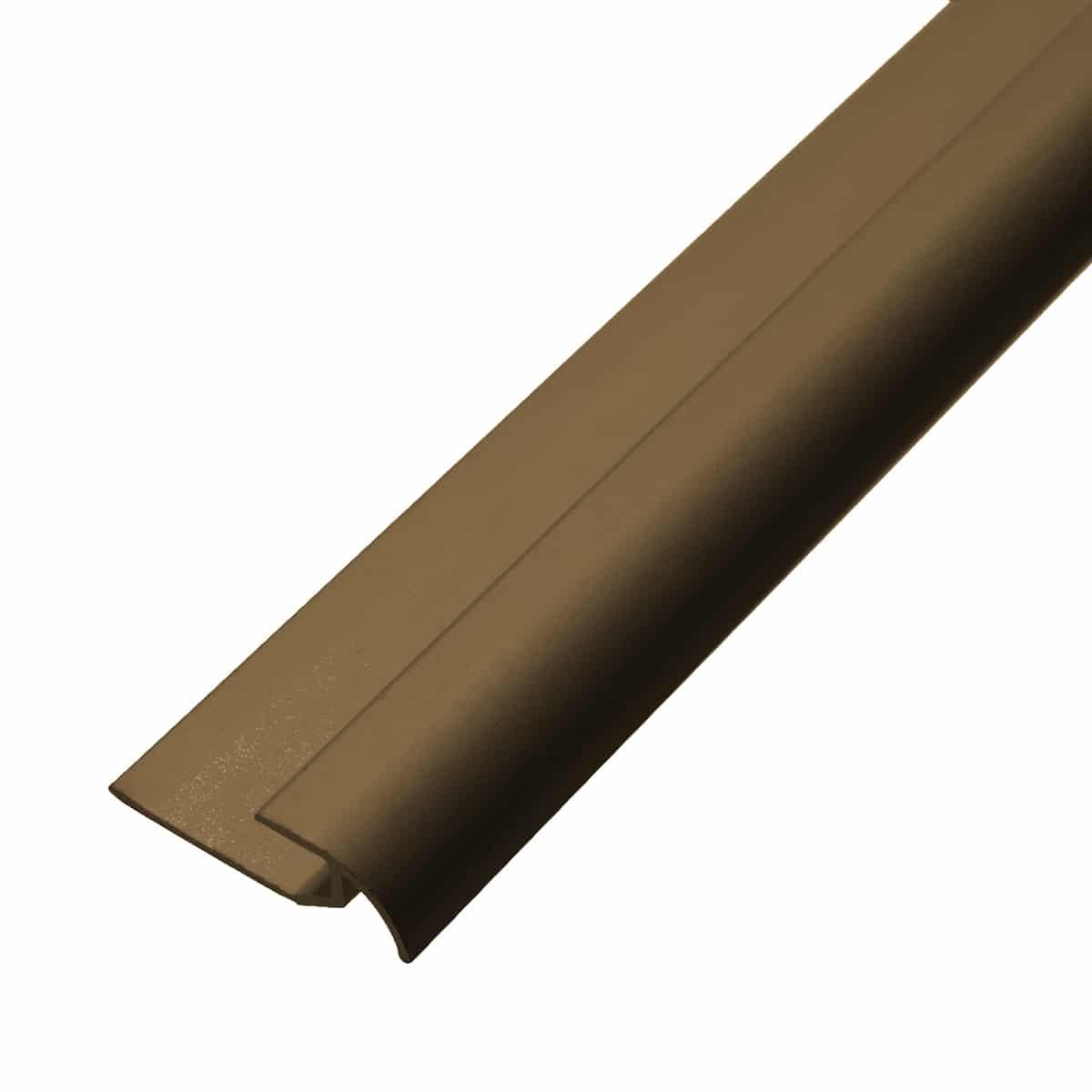 PER1304-01-1.jpg Nariz de Escalón para Piso Vinílico Aluminio Anodizado Bronce Tira 2 m - Image 1