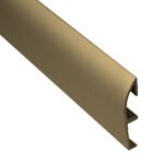 Zócalo Decorativo 50 mm Aluminio Anodizado Champagne Tira 2 m