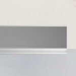 Zócalo Sanitario Recto 100mm Aluminio Anodizado Bronce - Image 2