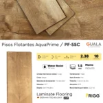 Piso Flotante Frigg AquaPrime Beige 9.5 mm HDF Simil Madera Alto Tránsito 2.38 m² Caja - Image 4