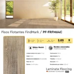 Piso Flotante Frigg FindMark Roble 8 mm HDF Madera Tránsito Comercial AC4 Caja 2.05m² - Image 8