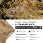 Piedra Flexible Traslúcida 61x122 cm Arenisca Piedrafina Pack x10 - Image 4