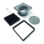 Desagüe para Pileta de Patio Atrim 2 en 1 Acero Inoxidable Negro Mate - Image 2