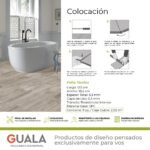 Piso Vinílico Kflooring ProStep 5.3 mm con manta SPC Tránsito Comercial Click - Image 6