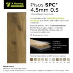 Piso Vinílico Kflooring AquaS  Roble Oscuro 4.5 mm SPC Tránsito Comercial Intenso Click 2,63 m² - Image 5
