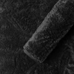 Alfombra Nórdica Pelo Corto Frigg Antideslizante Negro 100x150 cm - Image 2