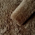 Alfombra Nórdica Pelo Largo Frigg Antideslizante Marrón 150x200 cm - Image 2