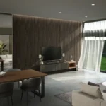 Revestimiento Atrim Moldura Final Slim Nogal EPS Simil Madera 2.75 m - Image 2