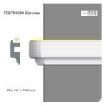 Moldura Funcional LED 140x58 mm EPS Blanco Tira 2 m - Image 8