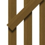 Viga Co-extruida Marrón Mate 60x40 mm Tira 2.9 m - Image 2