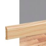Zócalo de Pino Kflooring Moldurado 69 mm Natural