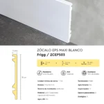 Zócalo Frigg Maxi EPS Antihumedad Blanco 15 cm - Image 3