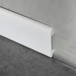 Zócalo Frigg Round Blanco EPS Antihumedad 8 cm