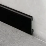 Zócalo Frigg Round Negro EPS Antihumedad 8 cm