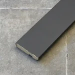 Zócalo Recto Foliado Grafito Frigg 7cm MDF Madera Piso Pared 2.75m - Image 2